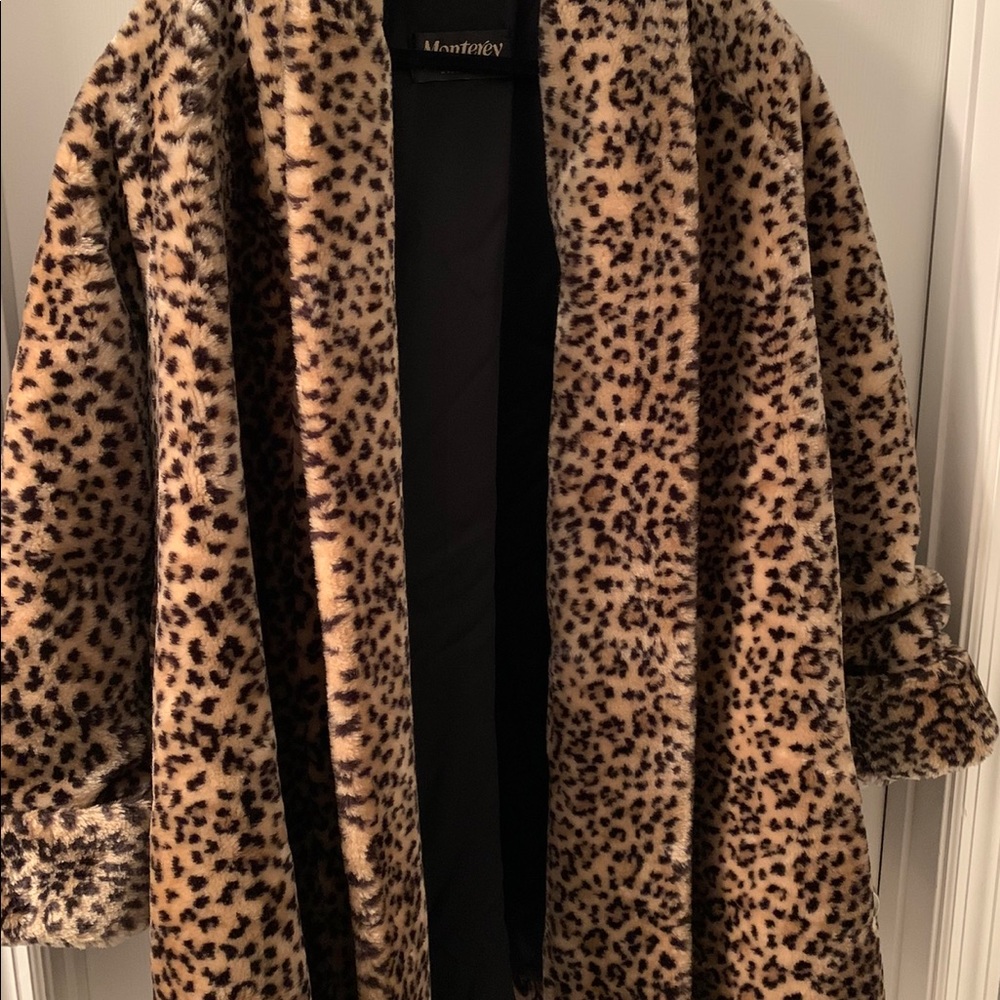 Monterey Fashions Leopard Coat